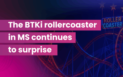 The BTKi rollercoaster in MS continues to surprise